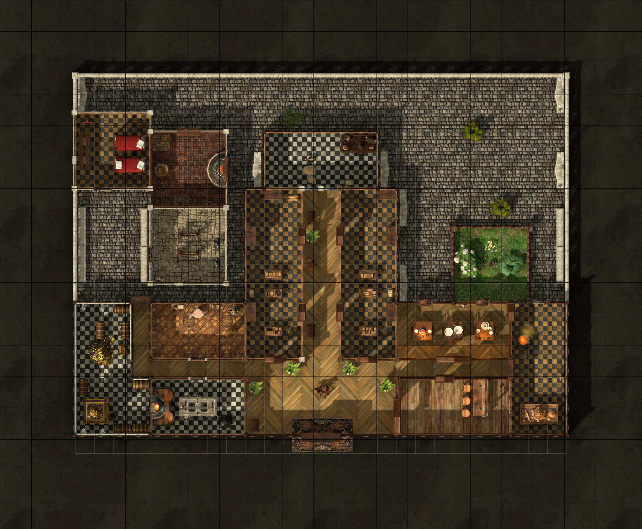 Oathbreaker Bastion Layout